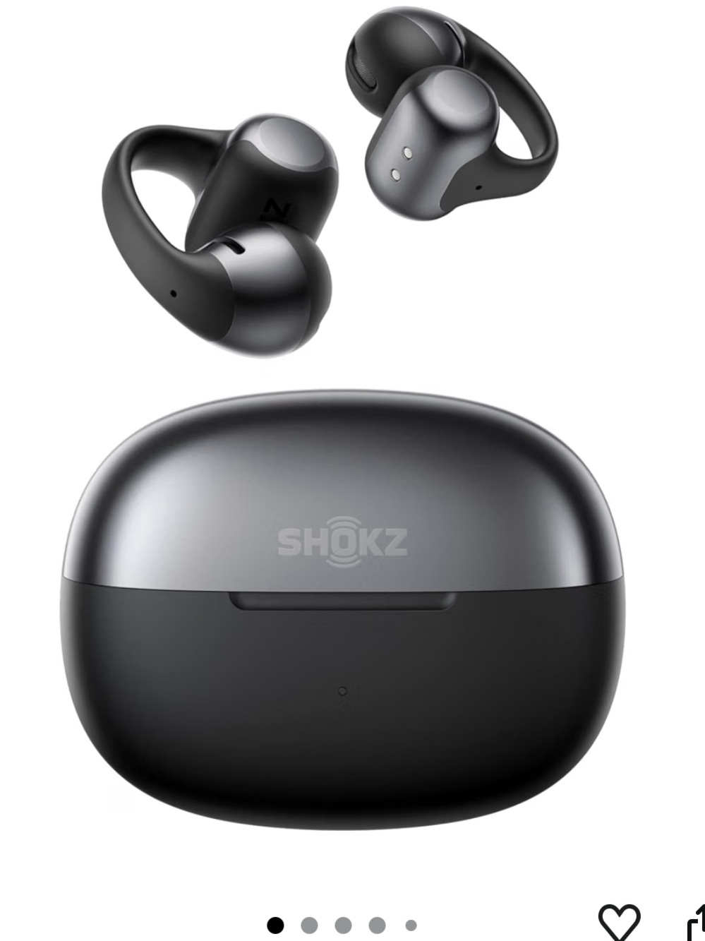 Shokz OpenDots ONE Black NIB